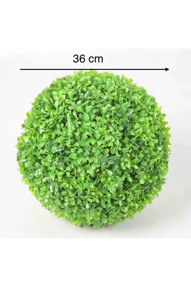 Dekoratif Top Şimşir 36 Cm ürün görseli 1