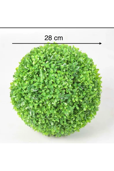 Dekoratif Top Şimşir 28 Cm ürün görseli 1