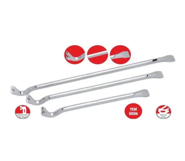 Sk045 Polisajlı Sökü Demiri 75cm, 1500 Gr ürün görseli 1