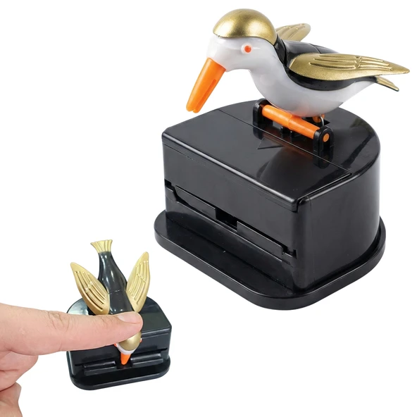 Sunup SN-28780 Penguen Figürlü Basmalı Kürdan Saklama Kutusu Kürdanlık ürün görseli 1