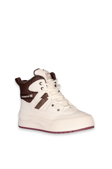 Solmaz HV261-BDL2003 Bej Bot Sneaker - Resim 2