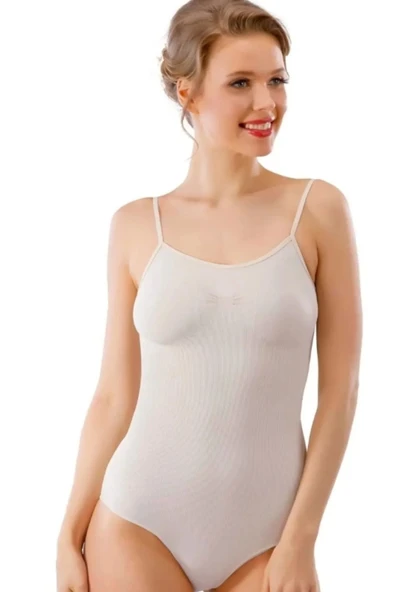 Korseli Çıtçıtlı Body Alttan Çıtçıtlı Body Atlet Korse 17500 - Ten ürün görseli 1