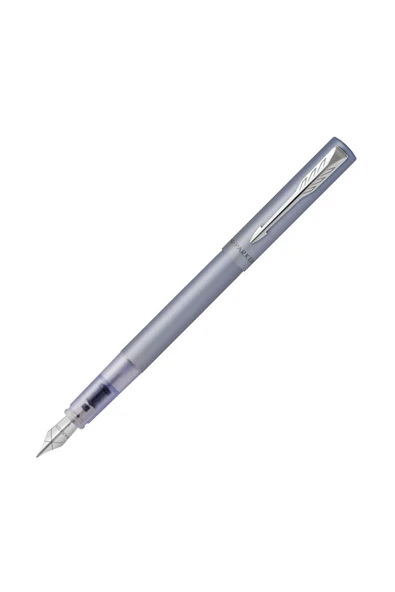 Parker Dolma Kalem Vector Xl M Uç Gümüş Mavi P2159745 ürün görseli 1