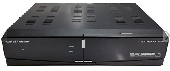 GOLDMASTER 81000 Tüplü TV Uyumlu Scart Uydu Alıcısı VİTRİN ürün görseli 1