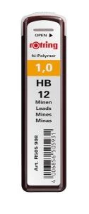 Rotring Versatil Kalem Ucu Min Hi-Polymer Hb 0.9 Mm S0312700 (10 Tüp) ürün görseli 1