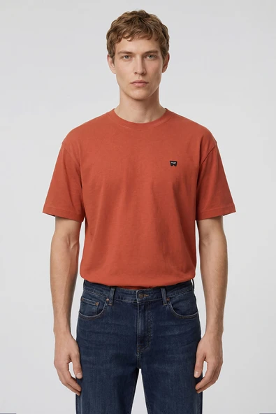 Relaxed Fit Small Logo Erkek T-Shirt Wrangler ürün görseli 1