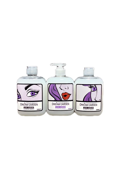 DREAM GARDEN SIVI SABUN ( 500X 3= 1500 ML) ürün görseli 1