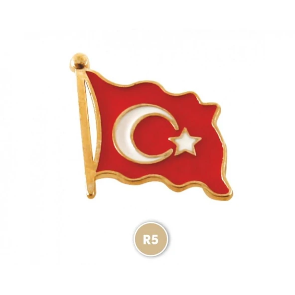 Vatan Rozet Türk Bayrağı Vt602 30 Lu (1 Paket 30 Adet) ürün görseli 1