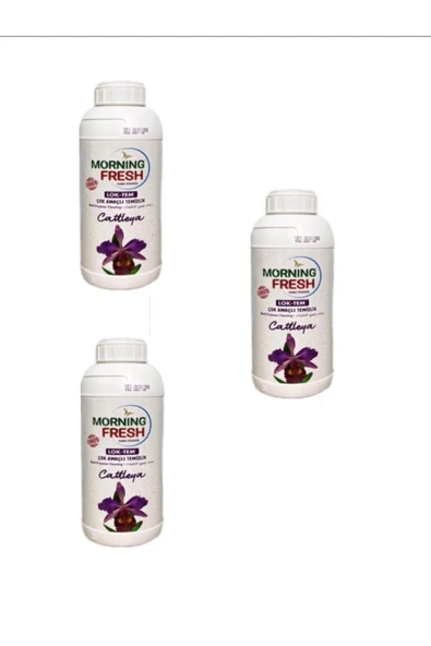 MORNİNG FRESH Lok Tem Cattleya Çok Amaçlı Temizlik 1lt*3adet ürün görseli 1