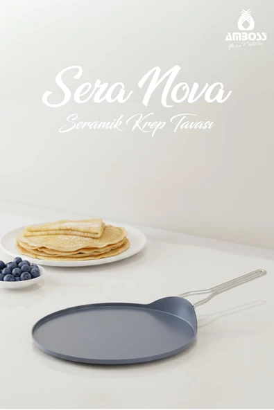Sera Nova 30 cm Seramik Krep Tavası ürün görseli 1