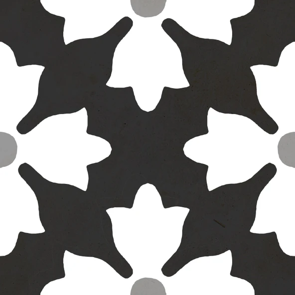 200X200 KENZZI KASBAH BLACK K:14 - 1 kutu 0.48 m2 ürün görseli 1