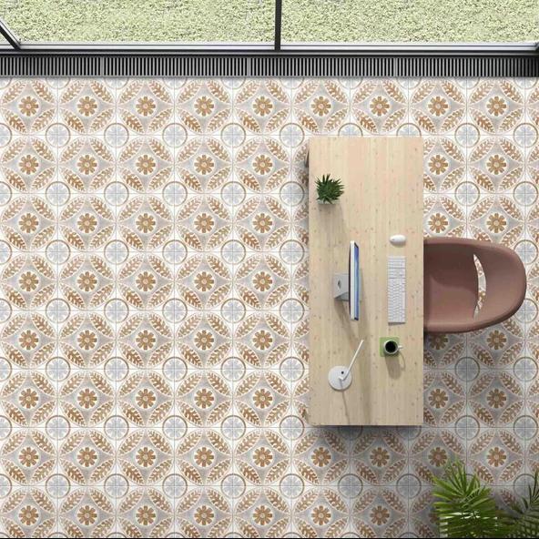 330X330 CANZONE KAHVE K:8 - 1 kutu 1. m2 - Resim 2
