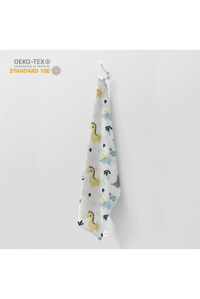 Çok Amaçlı Müslin Örtü & Battaniye %100 Pamuk Oeko-Teks Sertifikalı 85x85 Cm ürün görseli 1