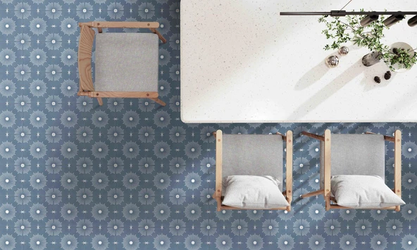 200X200 MOONBEAM BLUE K:10 - 1 kutu 0.72 m2 - Resim 2