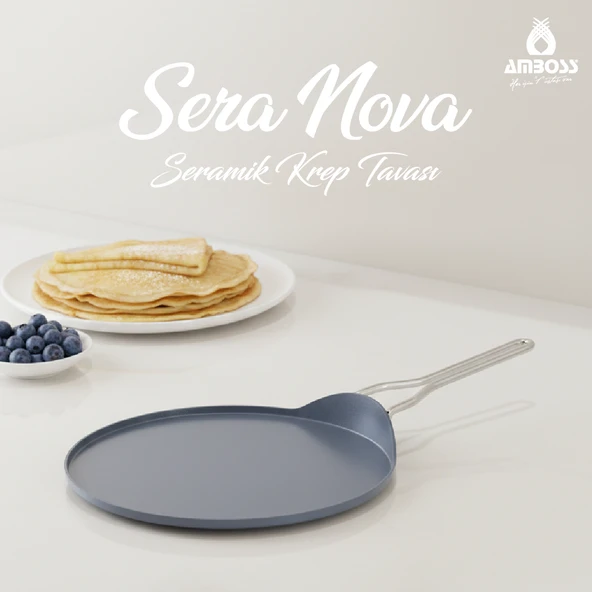 Sera Nova 30 cm Seramik Krep Tavası ürün görseli 1