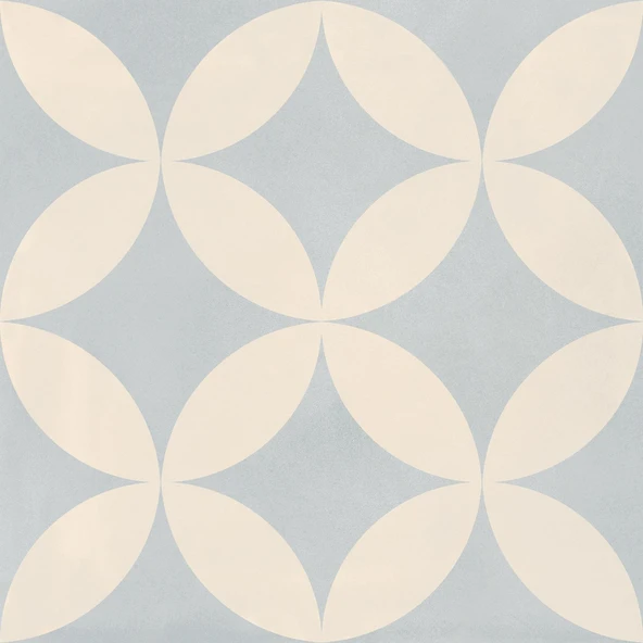 330X330 FRESCO FLOWER AQUA ASG (R10 V2) K:8 - 1 kutu 1. m2 ürün görseli 1