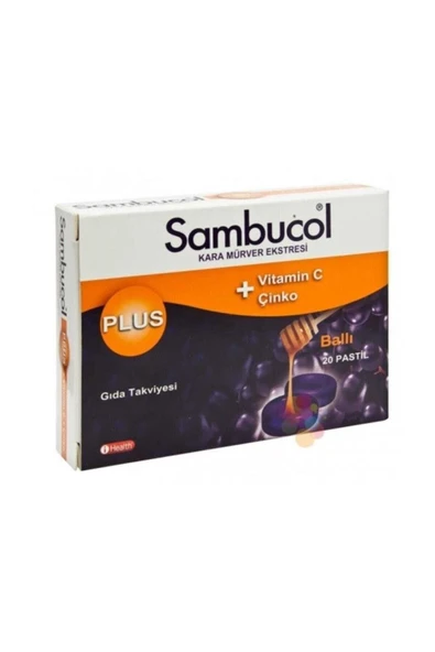 Sambucol Plus 20'li Pastil 3 Adet - Resim 2
