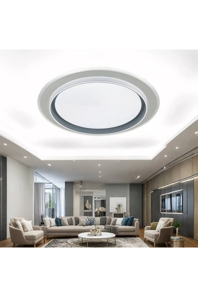 ışıksan aydınlatma EOS- 08 LEDLİ Modern Tavan Avize Şık ve Tasaruflu ürün görseli 1