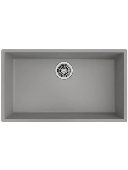 Teka SQUARE 72.40 Stone Grey Tezgah Altı Granit Eviye ürün görseli 1