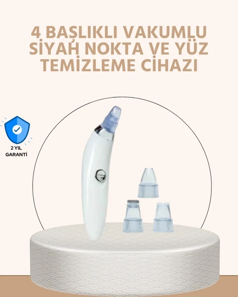 Güçlü Vakumlu Siyah Nokta Temizleyici – Cilt Pürüzlerini Gideren ürün görseli 1