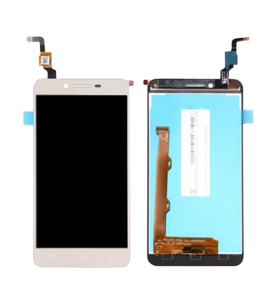 Lenovo A6020 K5 Lcd Ekran Çıtasız Gold ürün görseli 1