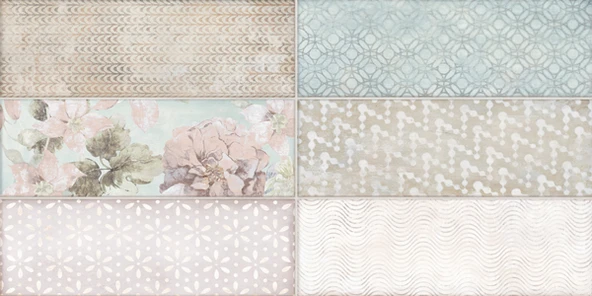300X600 JARDIN PATCHWORK MINT - 1 kutu 1.08 m2 ürün görseli 1