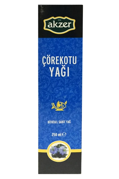 Gülübik Soğuk Pres Akzer Çörekotu Yağı 250 Ml ürün görseli 1