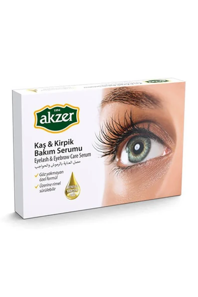 Akzer Kaş Ve Kirpik Bakım Serumu 2 X 10 Ml ürün görseli 1