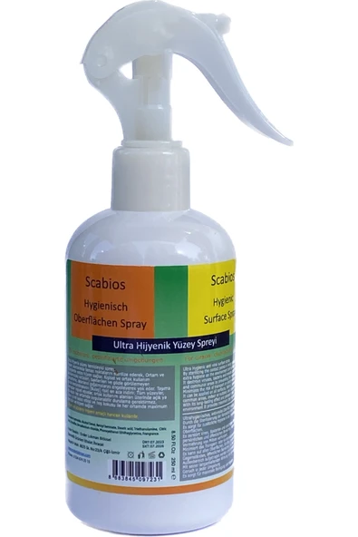 Scabios Ultra Hijyenik Yüzey Spreyi 250 ml ürün görseli 1