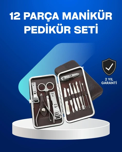Tüm İhtiyaçlara Uygun Taşınabilir Manikür & Pedikür Seti ürün görseli 1