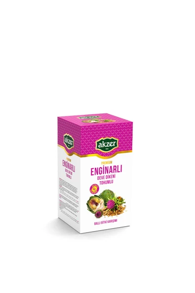 Akzer Enginarlı Deve Dikeni Tohumlu Macun (300gr) ürün görseli 1