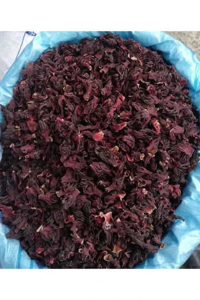 DOĞA NİMETİ Hibiskus 1 Kg ( Doğal Kurutulmuş Yeni Mahsül Taze Ürün ) Hibüsküs Hibuskus Hübüsküs ürün görseli 1