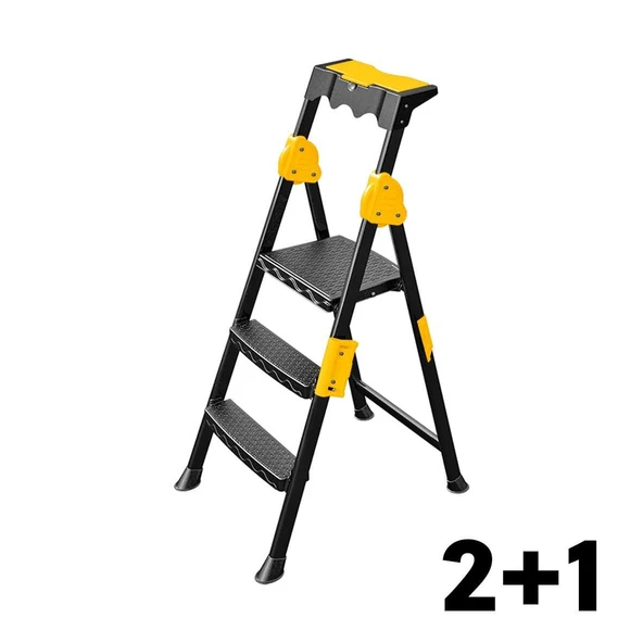 Sgs 2+1 Basamaklı Metal Merdiven (Prostep) ürün görseli 1