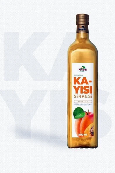 Perverde Doğal Kayısı Sirkesi 500ml ürün görseli 1
