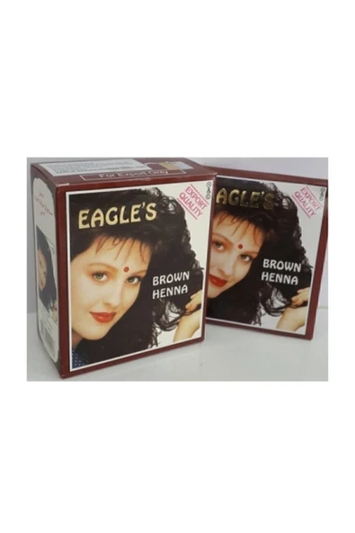 Eagles Herbal Vital Kahve Rengi Hint Kınası 6'lı Paket Brown Henna ürün görseli 1