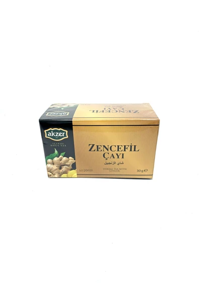 gfood Akzer Zencefil Çayı 30g 1.5gx20 ürün görseli 1