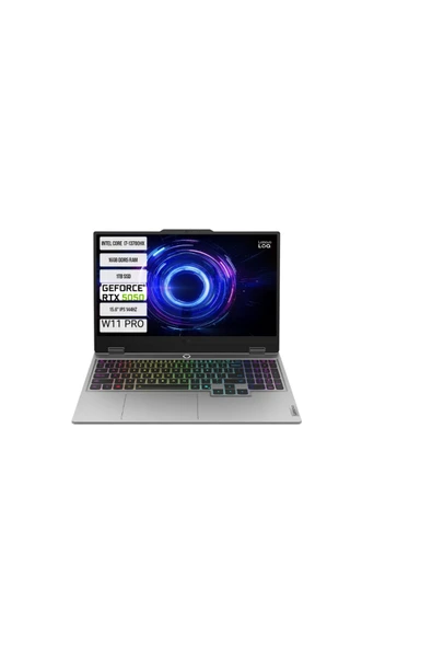 LOQ 15IRX10 GAMİNG İNTEL I7-13700HX 64GB 1TB SSD 8GB RTX 5050 15.6 İNÇ WIN 11 PRO + OKATECH ÇANTA ürün görseli 1