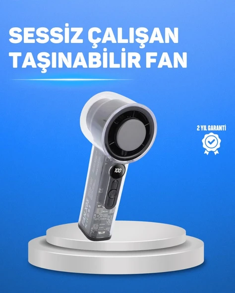 Ultra Sessiz Usb Şarjlı Fan | Taşınabilir Ve Hafif Tasarım ürün görseli 1