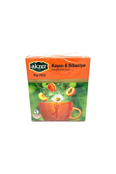 gfood Akzer Kayısı Ve Biberiye Karışık Bitki Çayı 90g 1.5gx60 ürün görseli 1