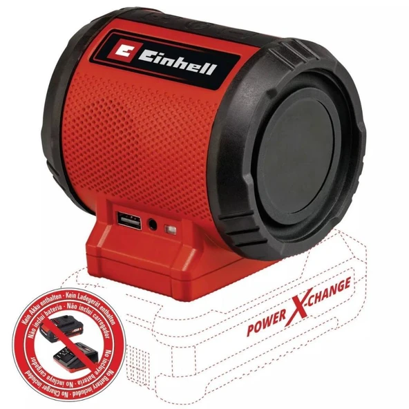 Einhell TC-SR 18 Li BT Solo Akülü Bluetooth Hoparlör 4514150 ürün görseli 1