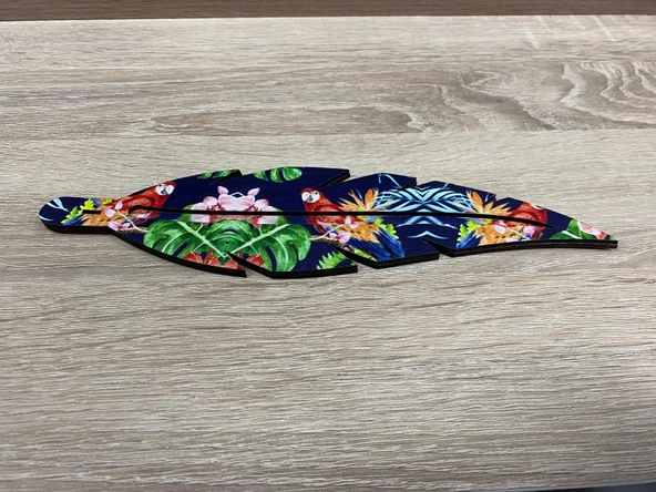 Çucuk Tütsü Ahşap Desenli Kayık ürün görseli 1