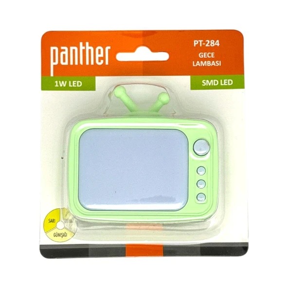 Panther Pt-284 Gece Lambası Çok Renkli - Resim 8