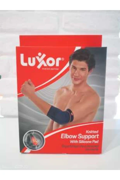 Luxor 106 Örgü Silikon Ped Destekli Dirseklik - Large ürün görseli 1