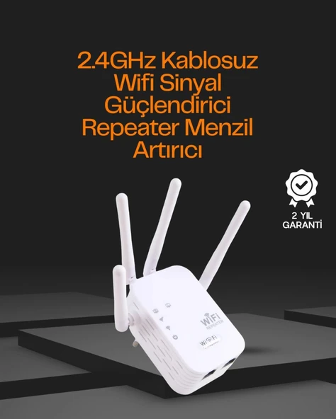 Çok Antenli Kablosuz Ağ Kapsama Alanı Genişletici ürün görseli 1