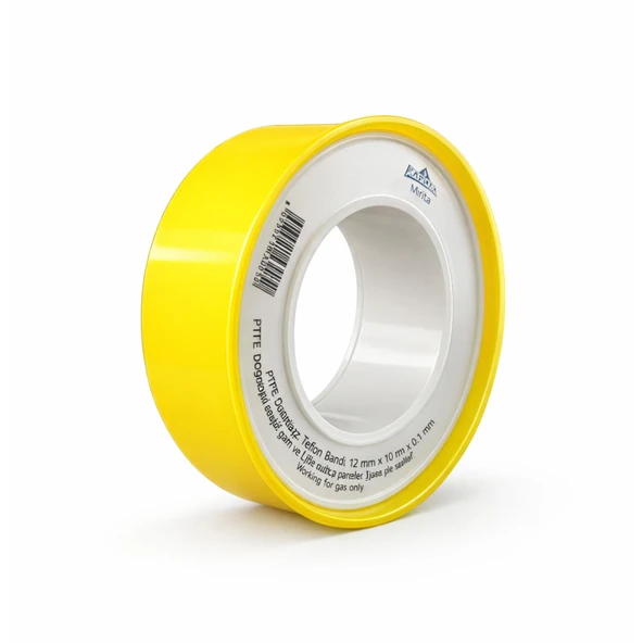 (1 Adet) Doğalgaz Teflon Bant Büyük 12 mm x 8 Metre ürün görseli 1