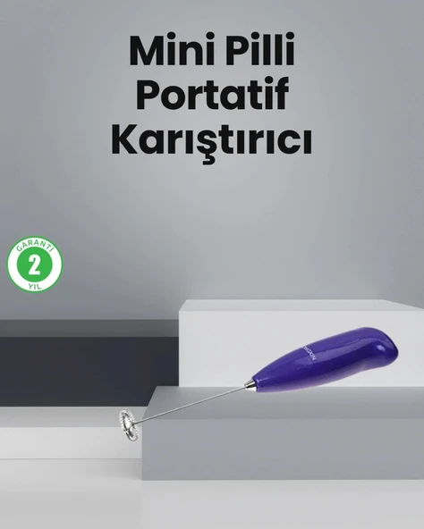 Mutfak İçin Mini El Mikseri – Kahve, Süt, Krema Ve Sos Karıştırıcı ürün görseli 1
