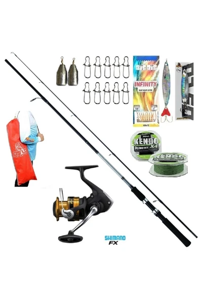 Sweepfire 240cm Shimano Fx4000 Spin Olta Takımı Seti ürün görseli 1