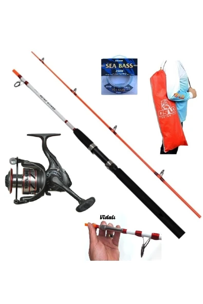 Color 180cm 50-100gr Oslo 4000 2+1 Bilye Bot & Tekne Olta Takımı Seti ürün görseli 1