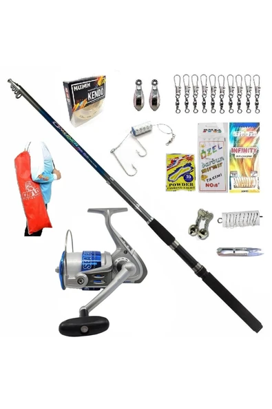Onliner 300cm 100-200gr Kendo Sea Power 50 Kıyı Olta Takımı Seti ürün görseli 1