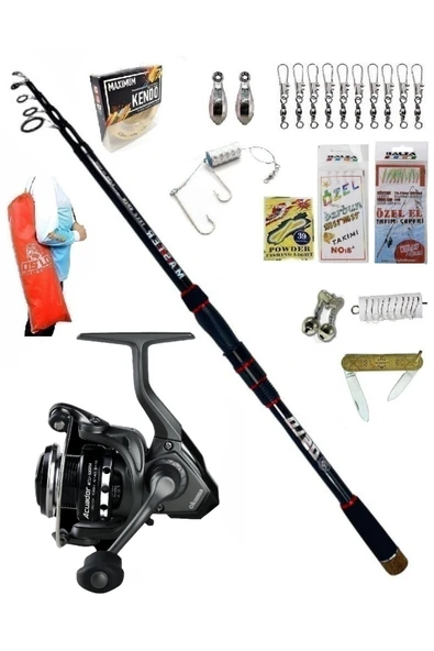 Acuador ACU-3000A 270cm 14-42gr Oslo Master Kıyı Tele Spin Olta Takımı Seti ürün görseli 1